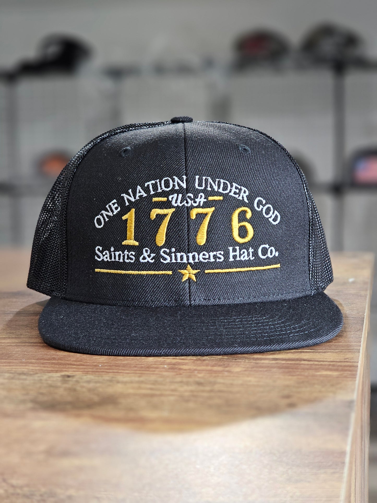 Black otto snapback