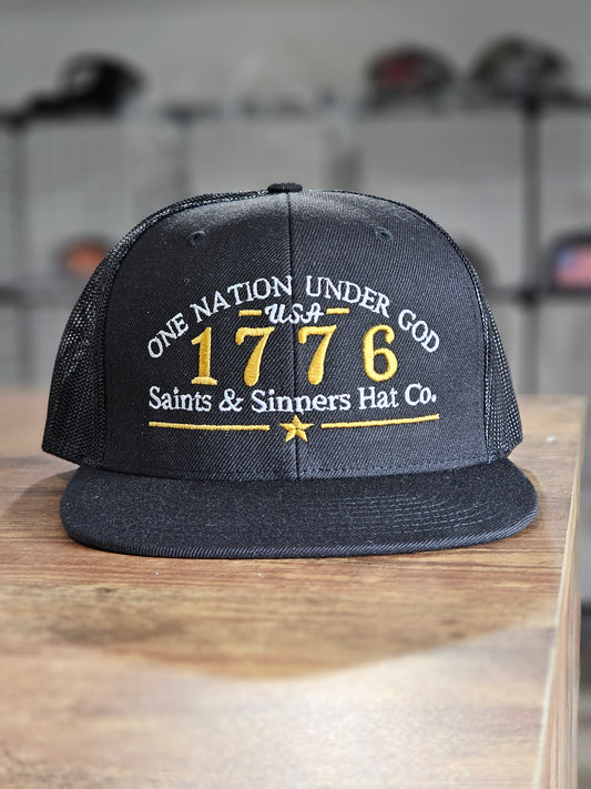 Black otto snapback